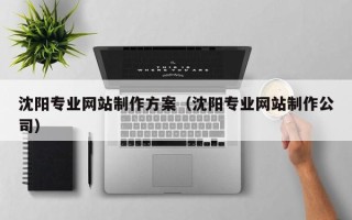 湘西沈阳专业网站制作方案（沈阳专业网站制作公司）